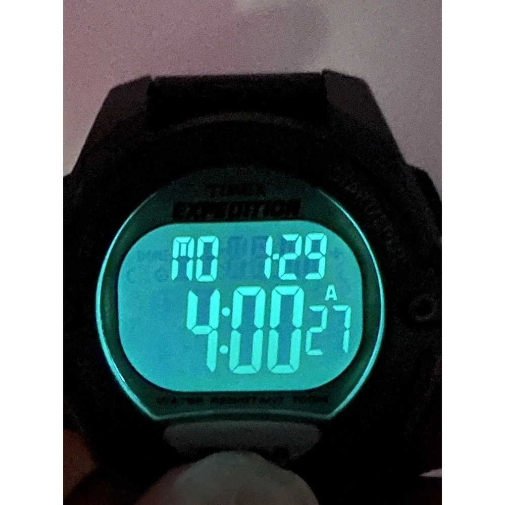 Timex T40941 Mens 334 Watch New Battery Expedition Indiglo Compass 42MM 8.5